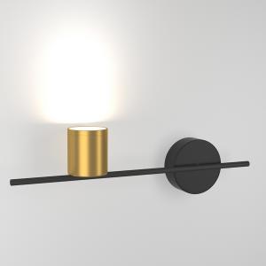Настенный светильник Acru MRL LED 1019 черный/золото