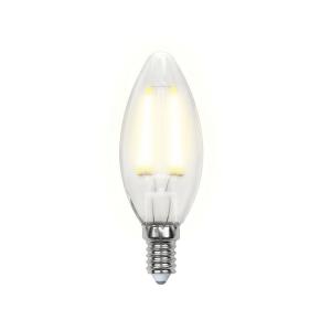 Лампочка светодиодная  LED-C35-6W/WW/E14/FR PLS02WH картон