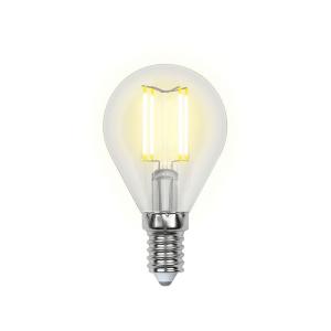 Лампочка светодиодная  LED-G45-6W/NW/E14/CL PLS02WH картон