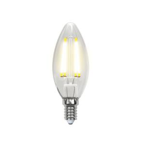 Лампочка светодиодная  LED-C35-6W/WW/E14/CL GLA01TR картон