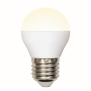 Лампочка светодиодная  LED-G45-6W/WW/E27/FR/MB PLM11WH картон