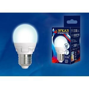 Лампочка светодиодная  LED-G45 7W/NW/E27/FR PLP01WH картон