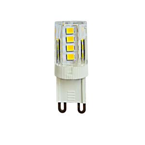 Лампочка светодиодная  LED-JCD-3W/3000K/G9/CL GLZ09TR картон
