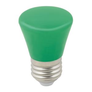 Лампочка светодиодная  LED-D45-1W/GREEN/E27/FR/С BELL